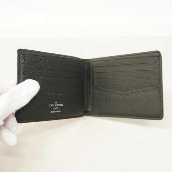 Louis Vuitton Monogram Eclipse Slender Wallet M62294 Black Men's - Picture 3 of 8